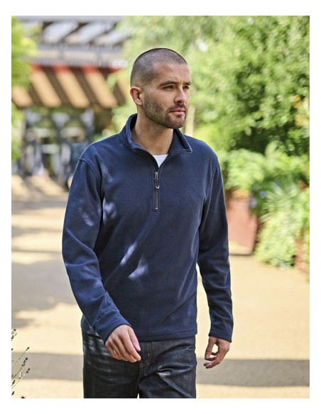 REG-TRF636-Honestly Made Recycled Half Zip Fleece 2